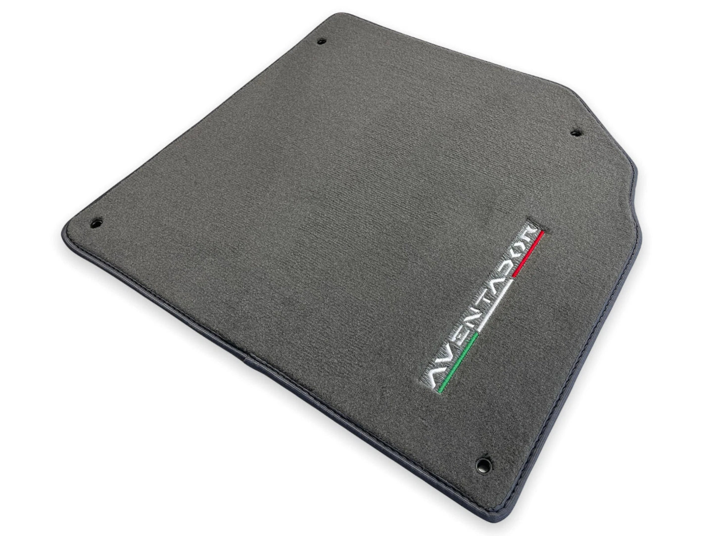 Gray Carpet Floor Mats for Lamborghini Aventador (2012-2022) AutoWin 2 x