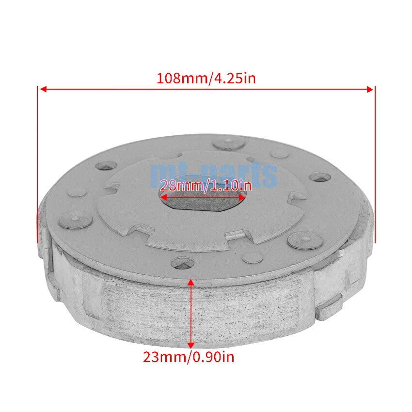 Clutch Weight Set for Polaris ATV Predator 50, Scrambler 50 (2001-2006)