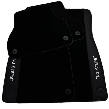 Black Floor Mats for Audi A4 B6 Convertible (2002-2006) - Durable & Stylish