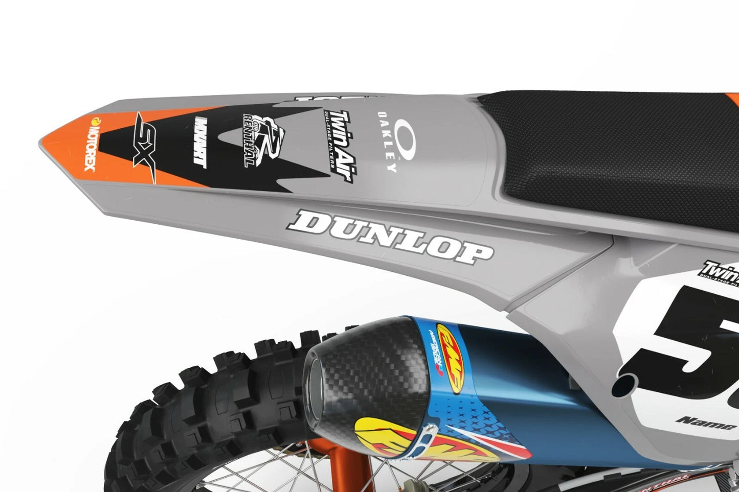 TITAN Style Decal Kit for KTM 150 SX (2007-2010)