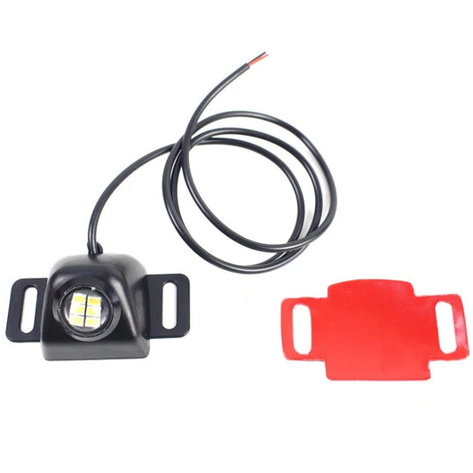 1x White LED Auxiliary Brake Reversing Lights for Universal Taillight Lamp