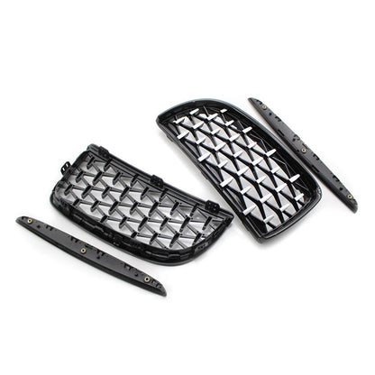Black Frame & Chrome Grille for BMW E90 (2005-2008)