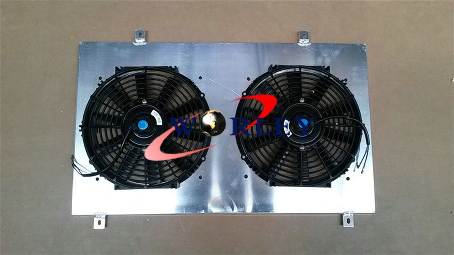 Aluminum Shroud + Thermo Fan for Nissan Patrol GQ Safari 2.8 & 4.2LT (1988-1997)