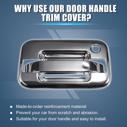 Exterior Door Handle Cover for Ford F-150 2-Door (2015-2023)