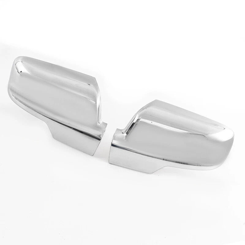 Chrome Mirror Cover Overlay with Turn Signal Cutout for Dodge Ram 1500 (2019-2024)