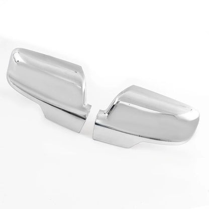 Chrome Mirror Cover Overlay with Turn Signal Cutout for Dodge Ram 1500 (2019-2024)