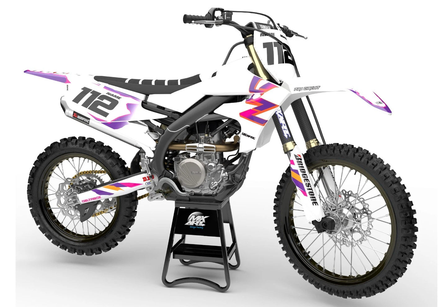 Custom Graphics Decals for Yamaha TTR 50