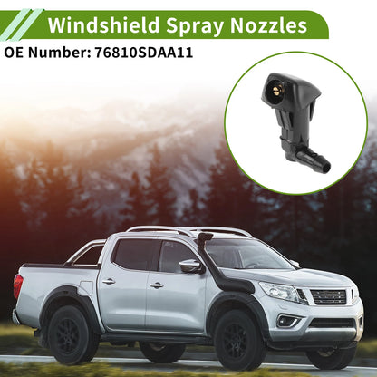 Windshield Washer Nozzle w/ Hose for Honda (2006-2011)