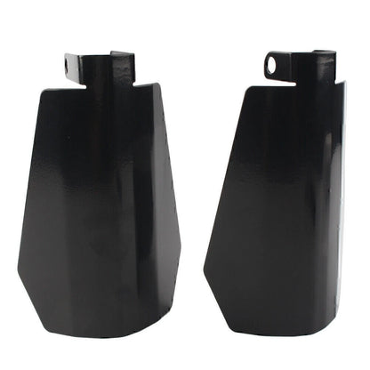 7.2x4 in Memphis Shade Coffin Cut Hand Guard for Harley Dyna, Sportster