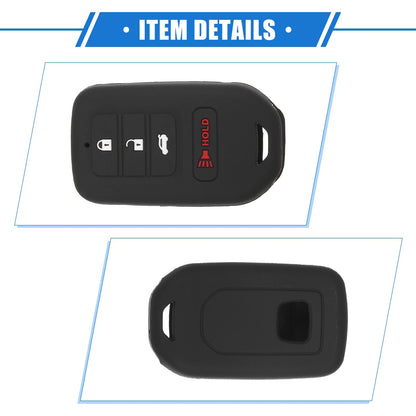 2 x Smart Remote Key Shell for Honda Accord (2019-2021) Black