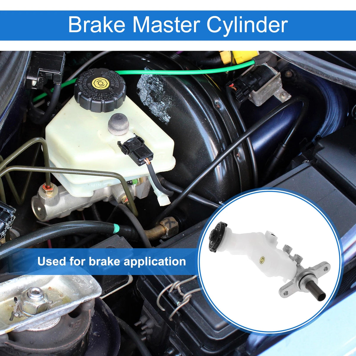 Brake Master Cylinder with Reservoir for Honda HR-V (2016-2019)