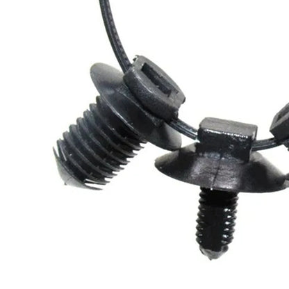 30Pcs Barbed Cable Tie Fastener Clips for Body Harness Circuit Oil Water Pipe