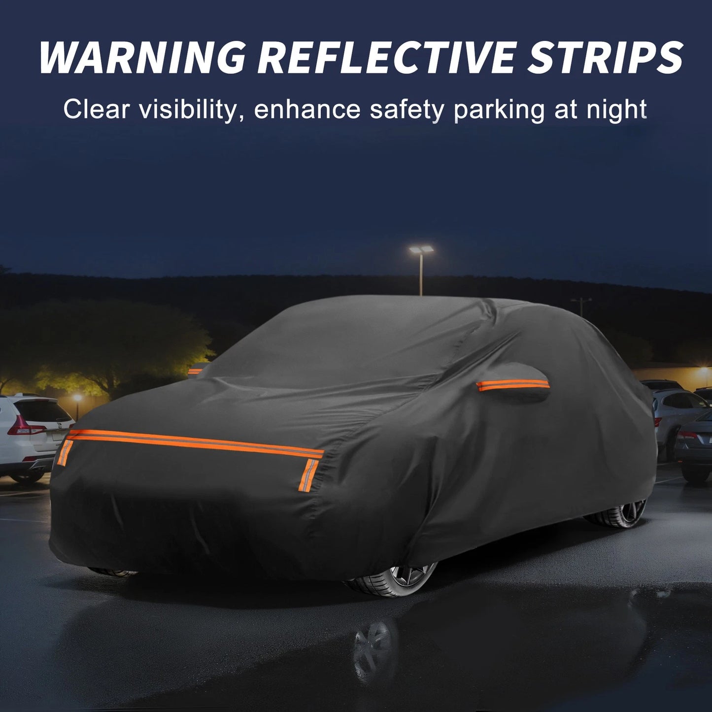Waterproof Aluminum Film Cotton Car Cover for Nissan Kicks (2017-2023)