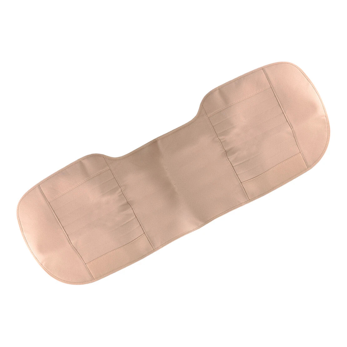 Beige Universal Car Rear Seat Cover Protector Mat Cushion