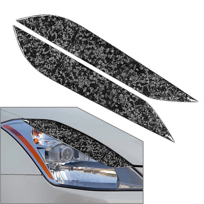 Headlight Eyebrow Eyelid Cover Trim for Nissan 350Z (2003-2009)