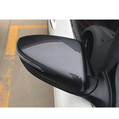Carbon Fiber Side Mirror Cover Caps for Kia K3 (2013-2017)