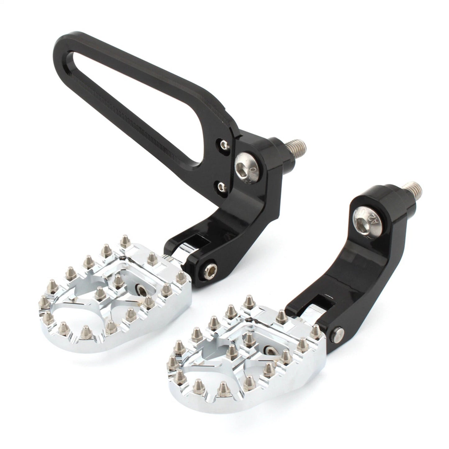 2 x Rear Foot Rest Footpegs for BMW R18 B Classic Transcontinental (2020-2023)