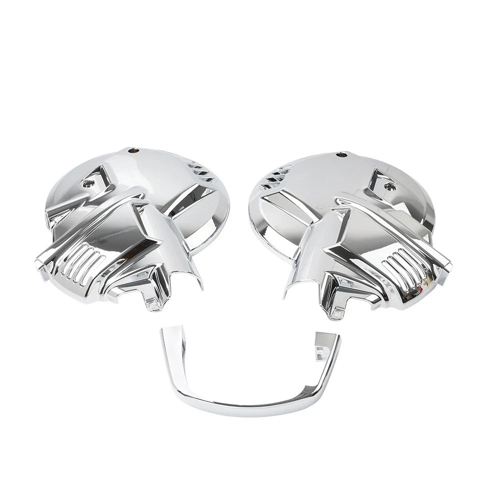Chrome Front Brake Rotor Disc Covers for Honda Goldwing GL1500 88-00