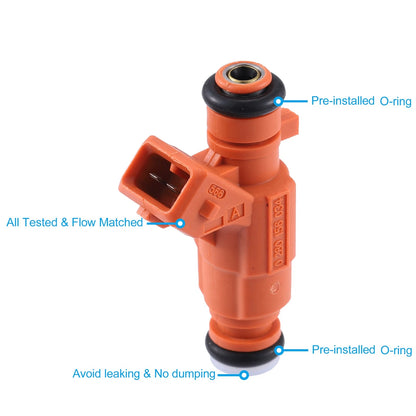 Fuel Injector 1 x 0280156034 for Citroen Berlingo C2 C3 Xsara (2002-2010)