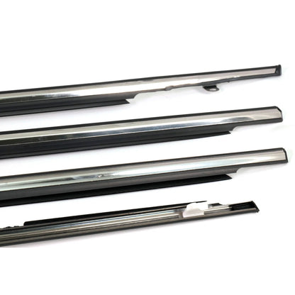 Door Belt Molding Weatherstrip Chrome for Toyota Corolla 1991-1998