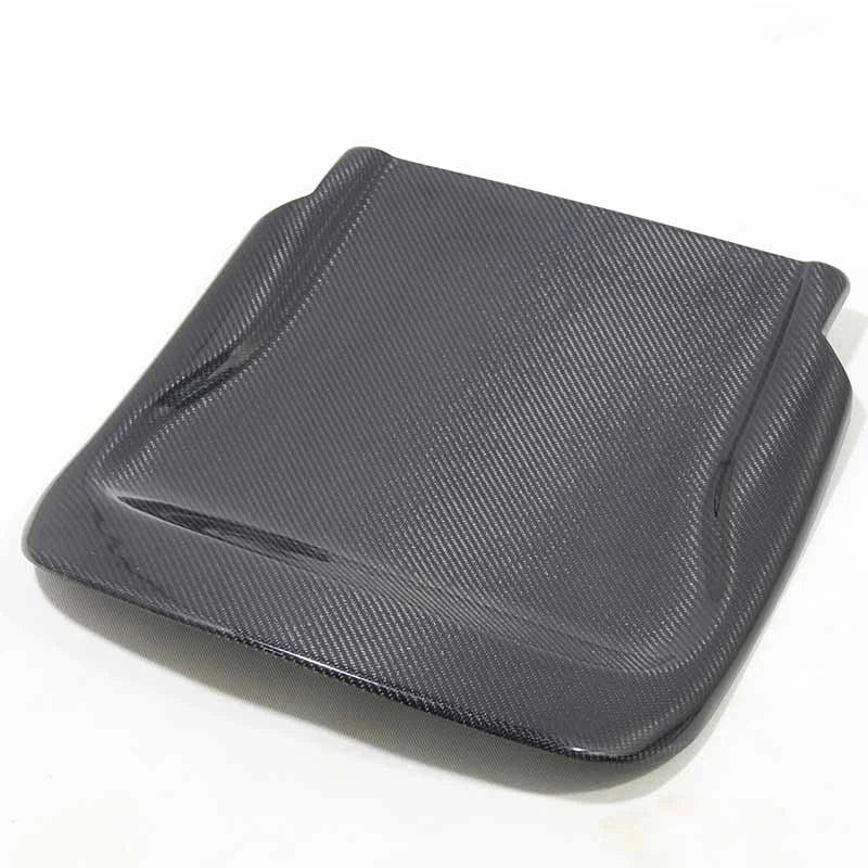 Real Carbon Fiber Add-on Seat Back Cover Trim Pair for Benz CLA250 C117 2014-19