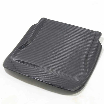 Real Carbon Fiber Add-on Seat Back Cover Trim Pair for Benz CLA250 C117 2014-19