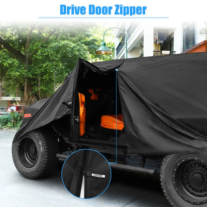 Truck Car Cover for Jeep Gladiator JT 2020-2022 Waterproof Black