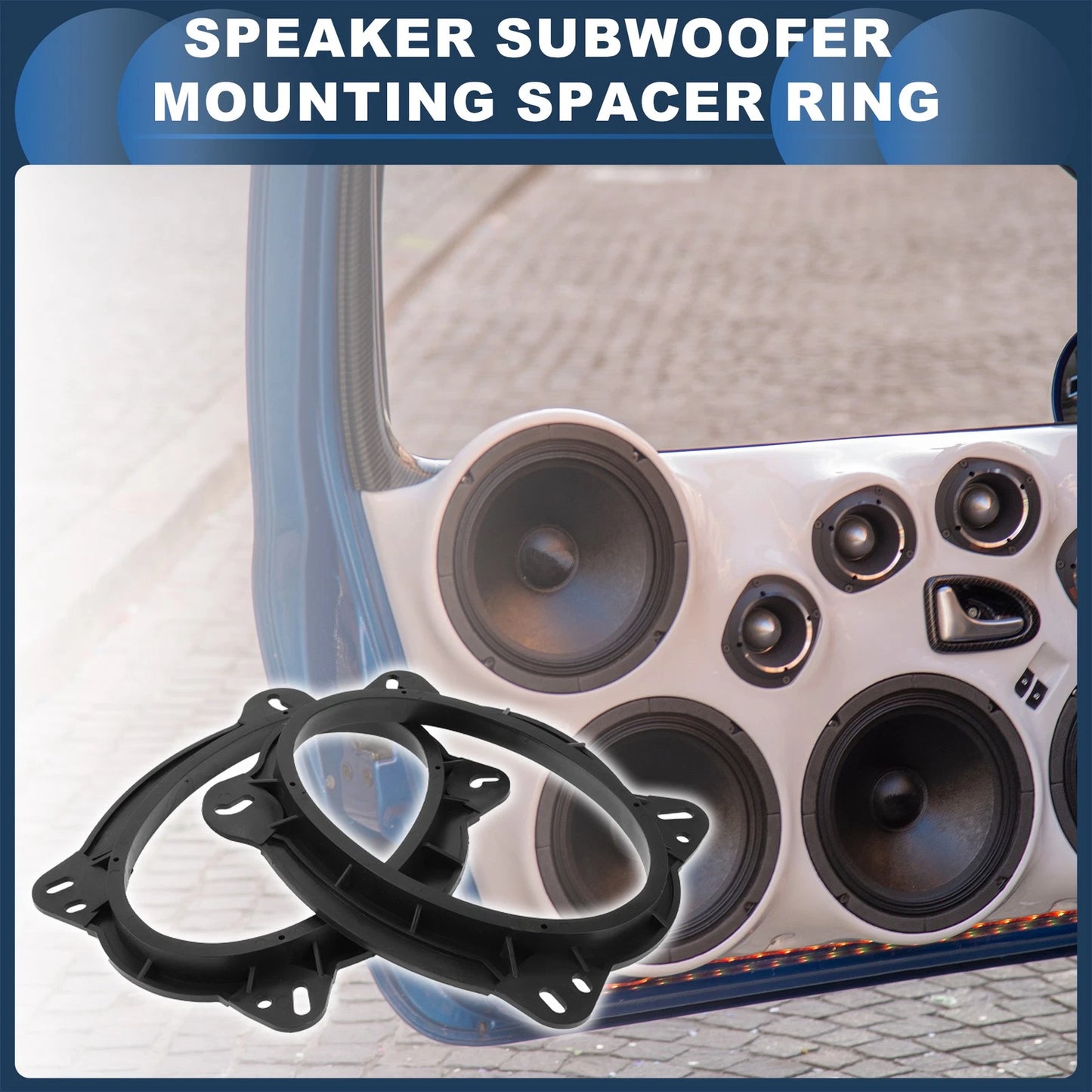 6x9" Speaker Spacer Ring Adaptor for Toyota  - 2 Pcs