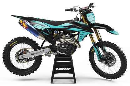 GROOVE TEAL Custom Graphics for KTM 50 SX (2016-2022)