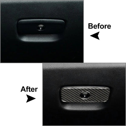 Carbon Fiber Glove Box Switch Handle Cover for Jeep Grand Cherokee (2011-2020)