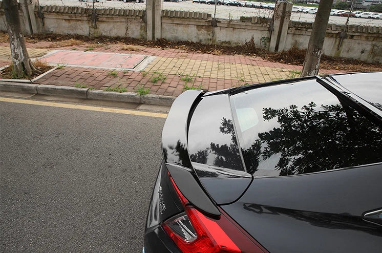 Glossy Black Spoiler Wing for Honda Civic 4DR Sedan RS (2016-2021)