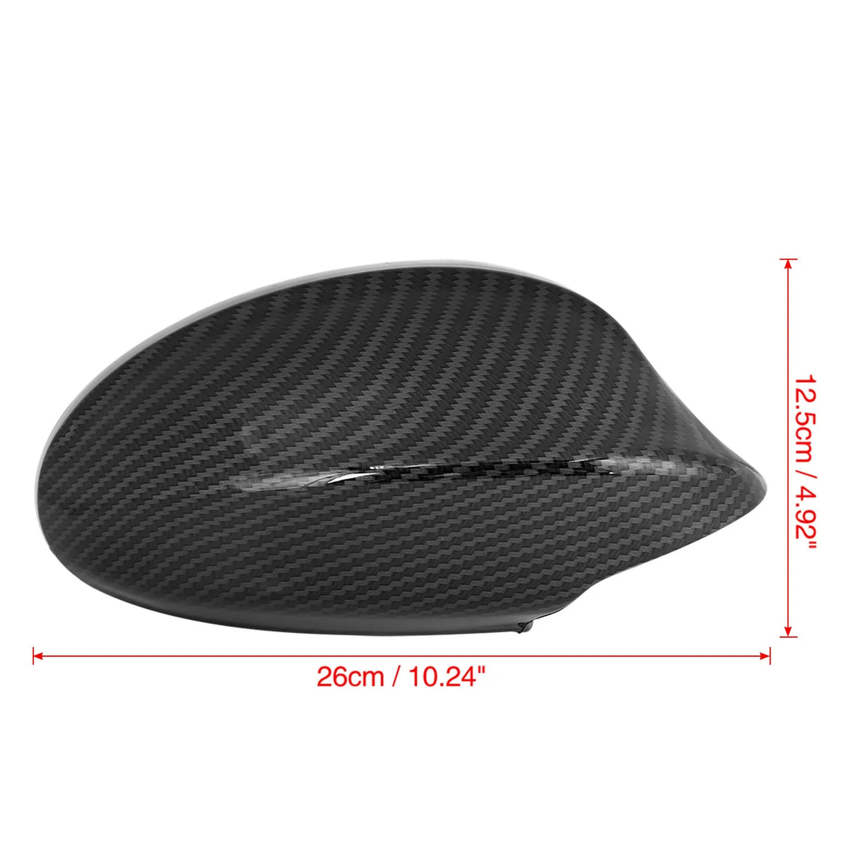 Rearview Mirror Cover Cap Carbon Fiber for BMW E90 E91 325i (2005-2008)