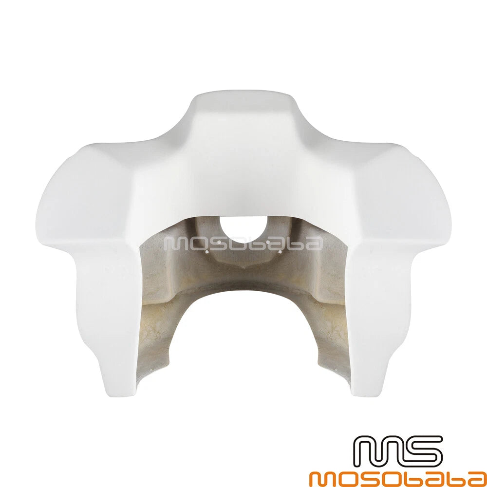 White Upper Lower Fairings w/7" Headlight & Mounts for Harley Low Rider (2016-2023)