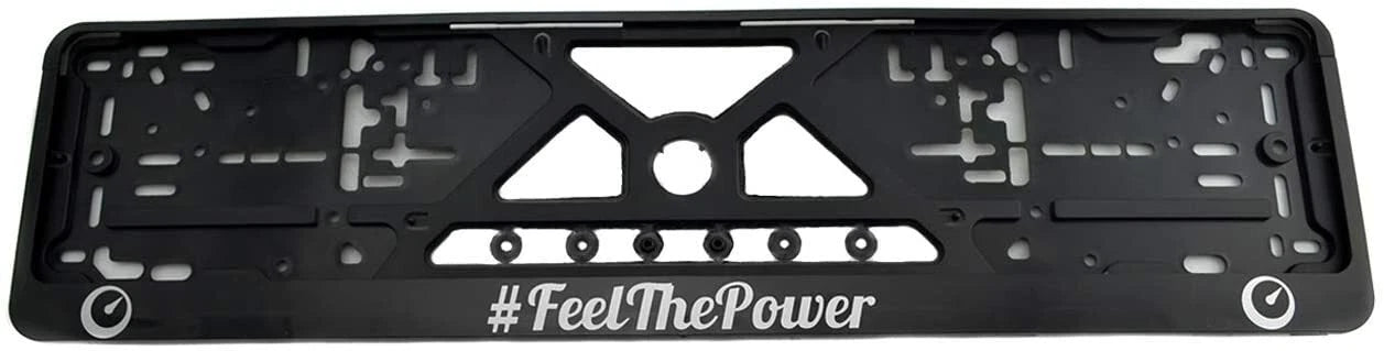 AutoWin Logo License Plate Frame for BMW - Europe Standard (New)