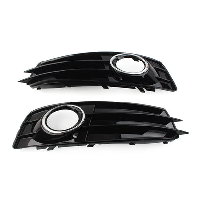 Front Bumper Fog Light Grille Covers for Audi A3 2009-2012 (2009-2012)