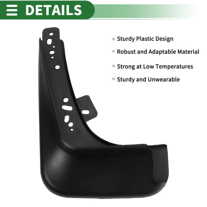 Mud Flaps Splash Guards for Kia K3 Saloon (2016-2018)