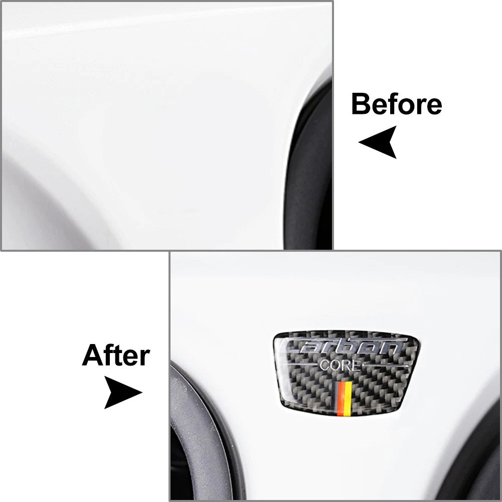 Universal Car Core Emblem B Column Pillar Anti-Collision Trim for Make & Model