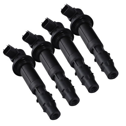 4 x Ignition Coils for Kawasaki Ninja ZX6R/ ZZR600 (2000-2002, 2005-2008)