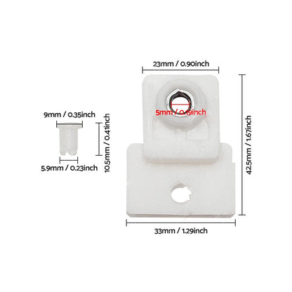 Door Window Glass Track Clip for Isuzu D-Max, Holden Colorado, Rodeo (2002-2023)