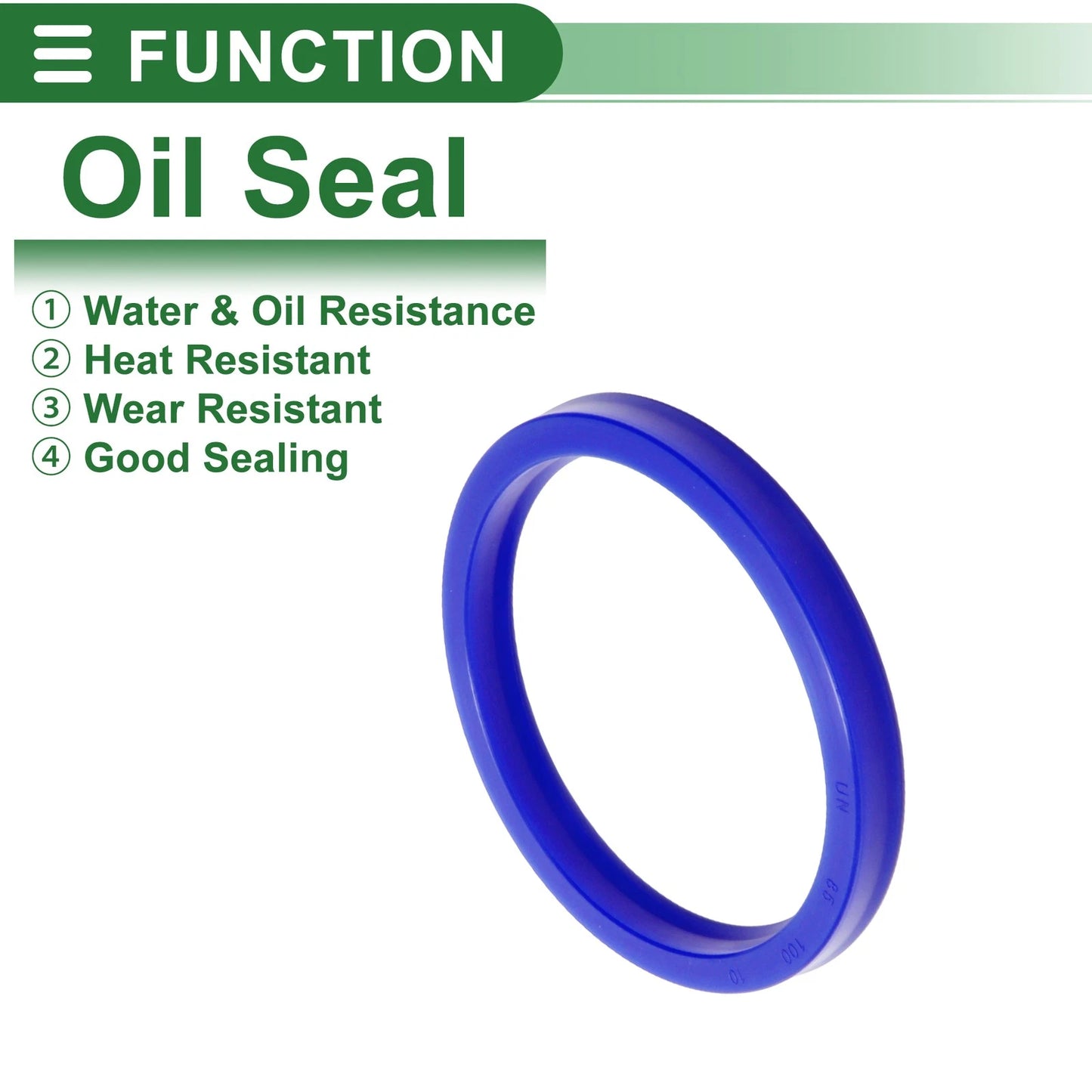 Oil Seal 85x100x10mm 5 Pcs Seal Ring Rotary Shaft for Universal