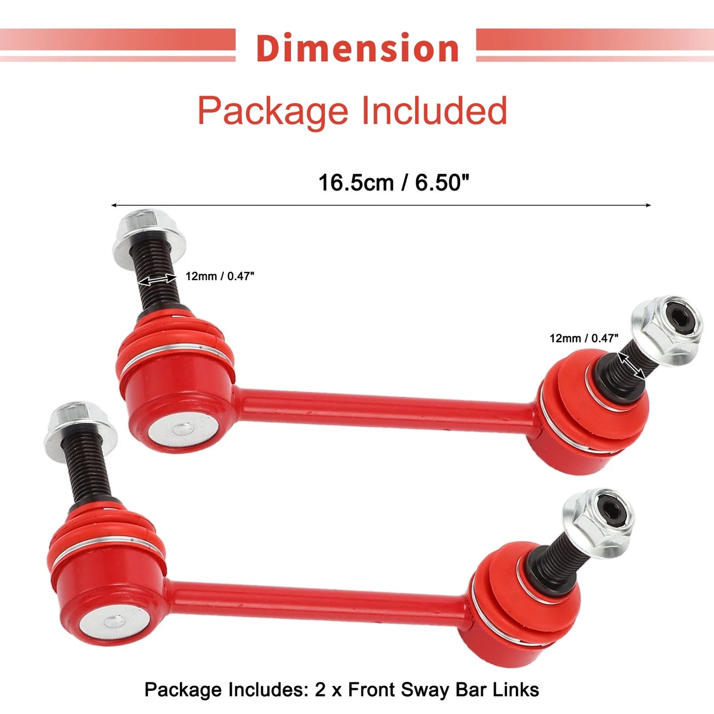 Front Sway Bar Links Stabilizer Link Kit for Jeep Grand Cherokee