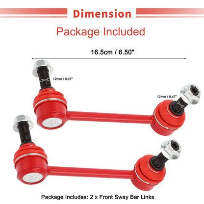 Front Sway Bar Links Stabilizer Link Kit for Jeep Grand Cherokee