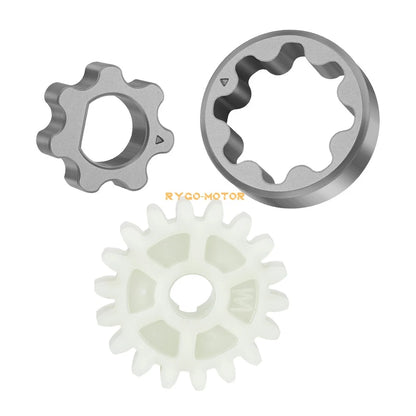 Oil Pump Rotor Set & Driven Gear for Honda CRF250R CRF250X (2004–2017)