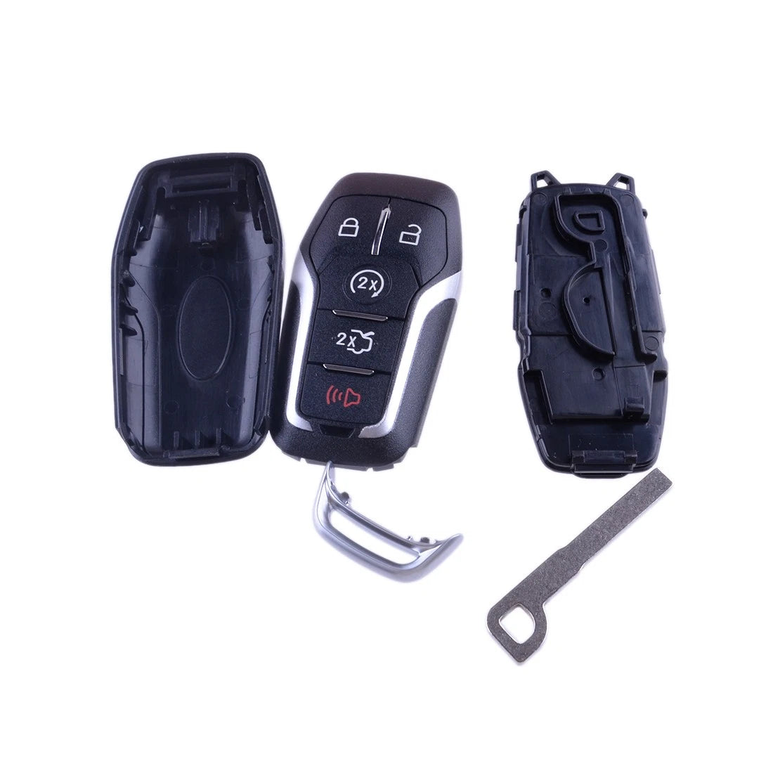 Key Cover Uncut Protective Case for Lincoln MKC MKX MKZ Ford Explorer (2015-2020)