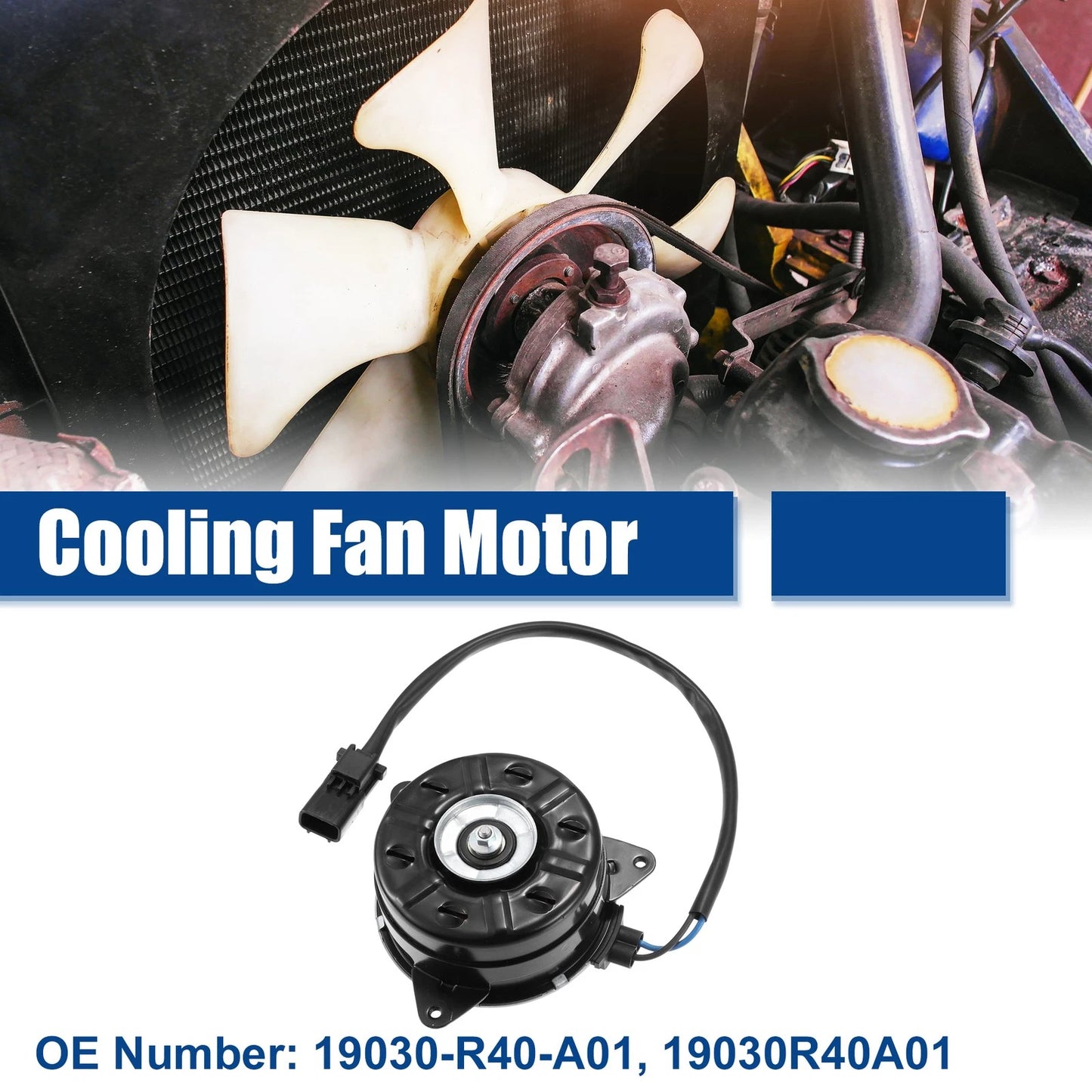 A/C Condenser Cooling Fan Motor for Honda