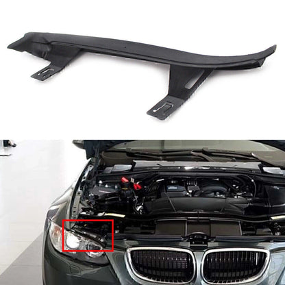Black ABS Front Right Upper Headlight Gasket for BMW 3 Series (2007-2013)