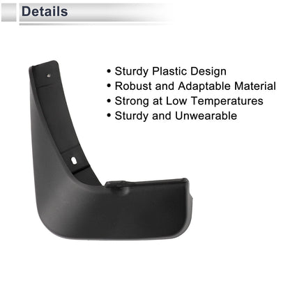 Mud Flaps Splash Guards 1 Set for Mazda Axela Hatchback (2014-2019)