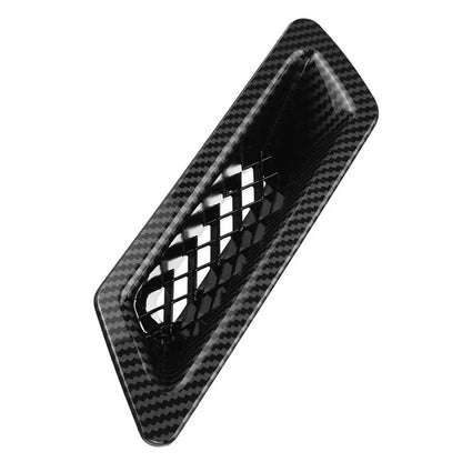 Carbon Fiber Bumper Left Side Vent Air Duct Intake Cover for Honda Civic (2016-2021)