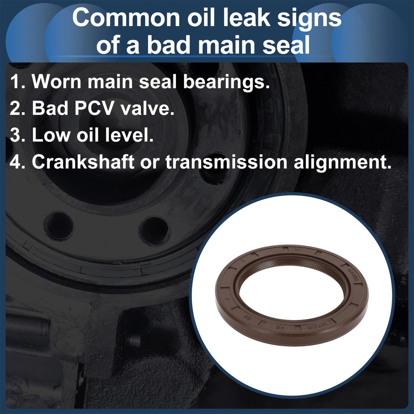 Front Crankshaft Oil Seal for Toyota 4Runner (1996-2001)