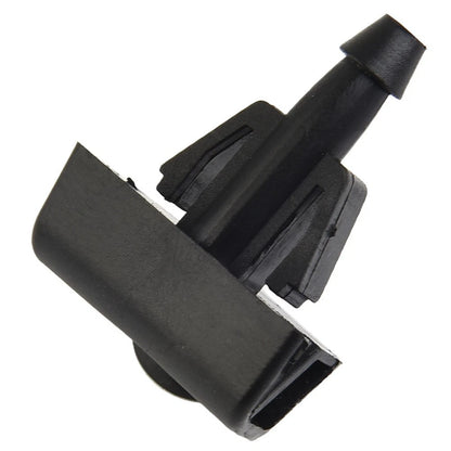 1pc Spray Nozzle Washer Wiper Black for Nissan Note